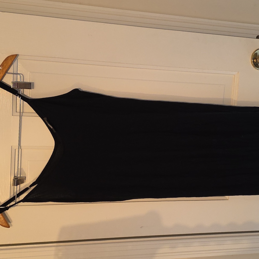 Black Spaghetti Strap Dress